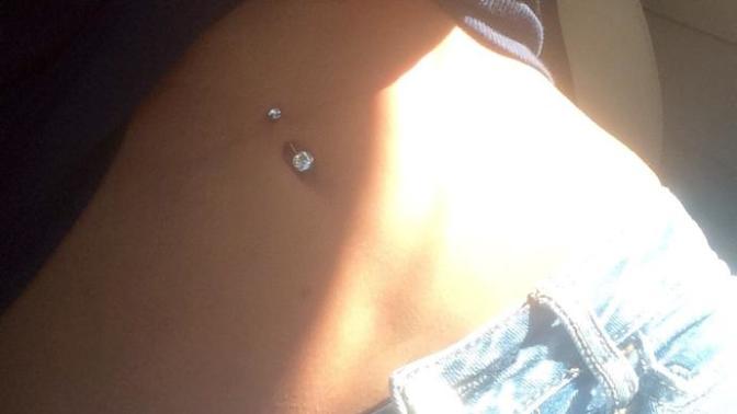 How long until I can swim if I just got my belly button pierced on the 29th?