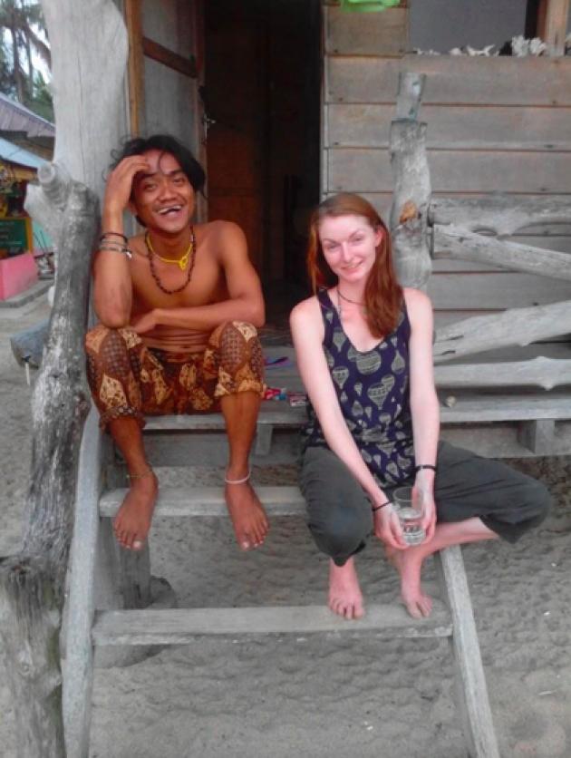 Rate this interacial couple (Indonesian man/British woman)! Who's more attractive the guy or the girl?