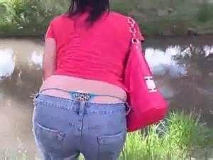 Girls, please tell me why you show your thong like this? Is it to tease us guys???