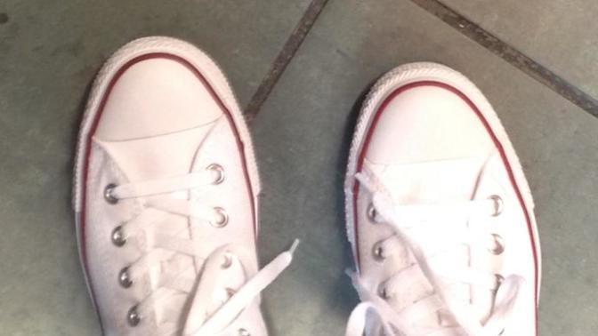 Girls, Do you think that guys look good in WHITE converse?