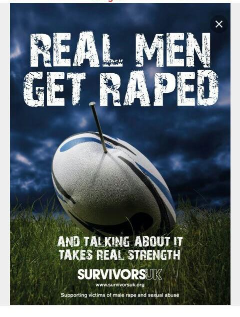 Time for a masculine movement?women have same rights but not responsibility when men are raped?