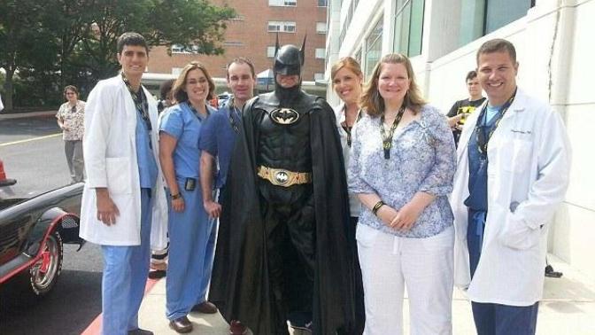 Batman died in car accident?
