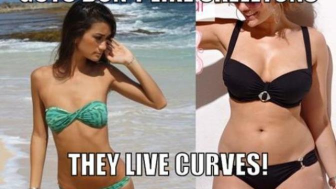 What's your definition of thick? Not only that but why body shaming exist?
