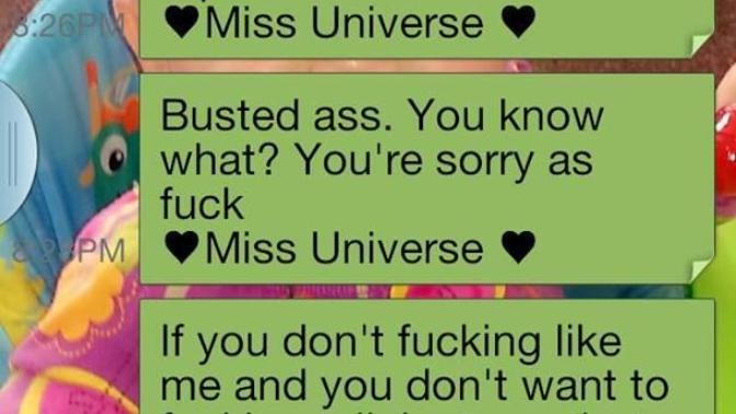 Did he even deserve a response?