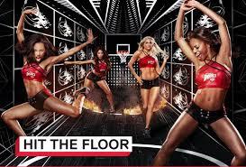 What kind of dancing do the girls perform on Vh1s Hit the floor?