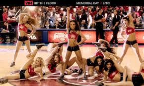 What kind of dancing do the girls perform on Vh1s Hit the floor?