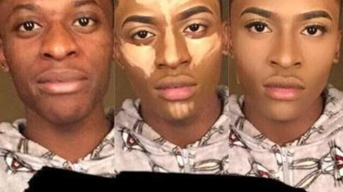 Girls, Would you date a guy who wears makeup?