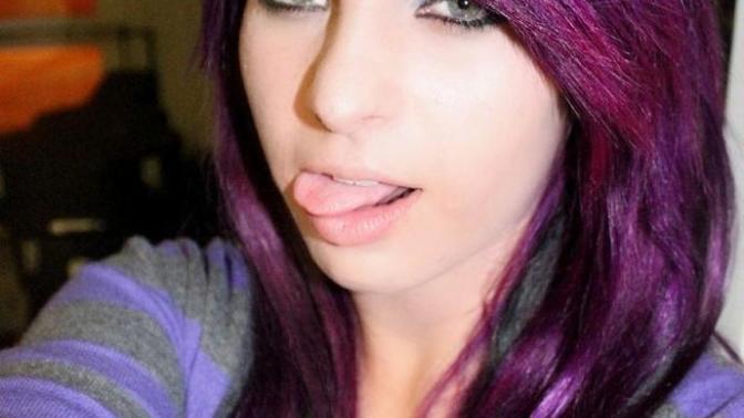 Does crazy colored hair look attention-seeking?