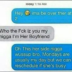 Girls, How do I become someone's side nxgga?