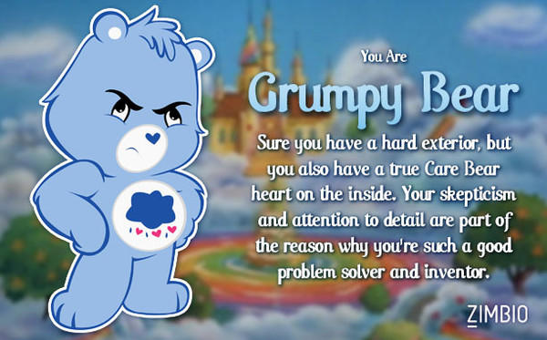 (Quiz) Which Care Bear are you?