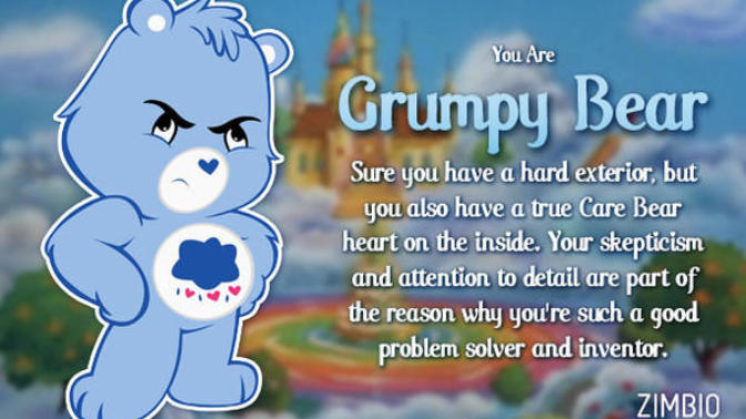 (Quiz) Which Care Bear are you?