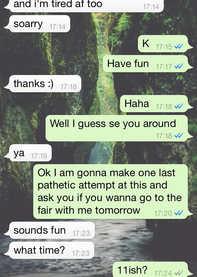 Was this pathetic?