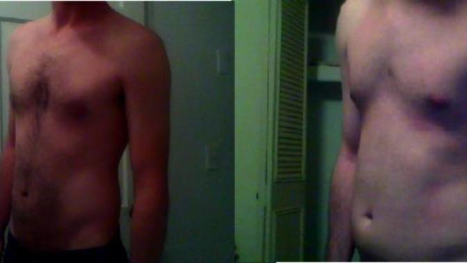 Girls, do I look better now that I've gained some weight?