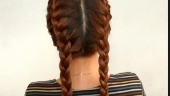 Men: what do you think of a woman wearing 2 french braids? Hot or not?