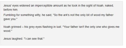 Did you know that there's Bible fanfiction?