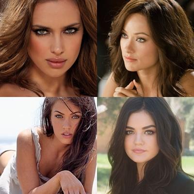 Guys and girls, blonde vs brunette, blue eyes vs brown eyes?