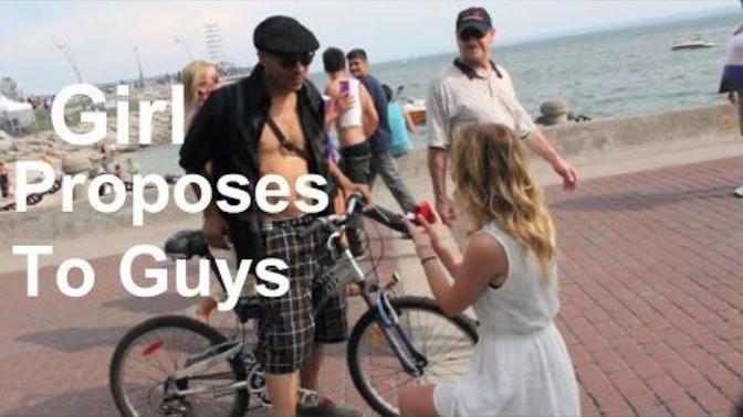 Why don't any of these guys have the balls to kiss this girl?