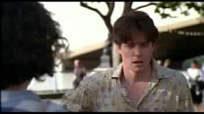 Girls, is Hugh Grant's behavior in this scene attractive?