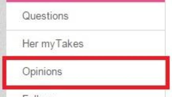 Should GAG make an option to hide the opinions tab?