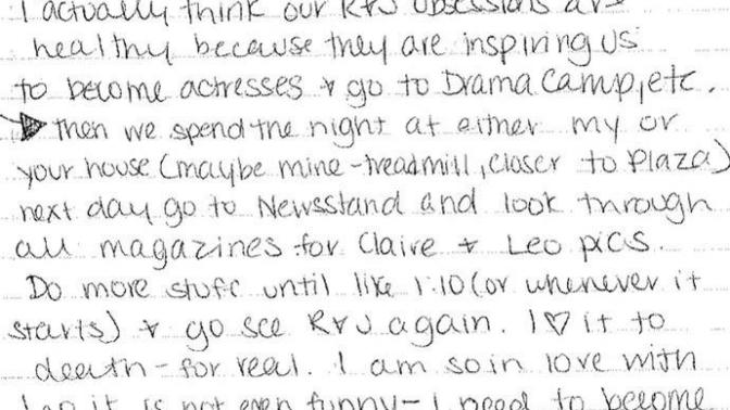 Is writing a love note to a crush a good idea?