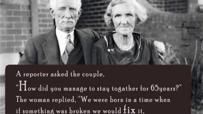 Why did marriage in the past last longer than nowadays?