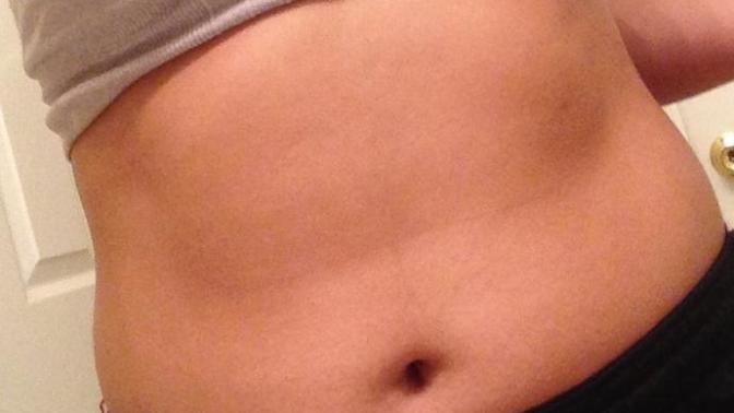 Why does it look like I should have abs? When I'm more on heavy side?