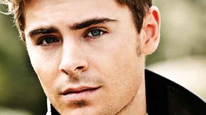 What face shape is Zac efron?
