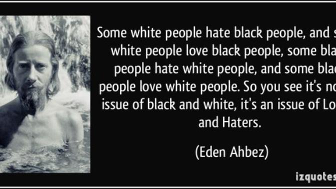 Why does it seem that racism aimed at Caucasians is 'more acceptable'?
