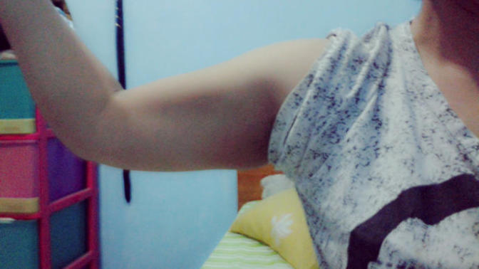 Are my arms flabby or toned?