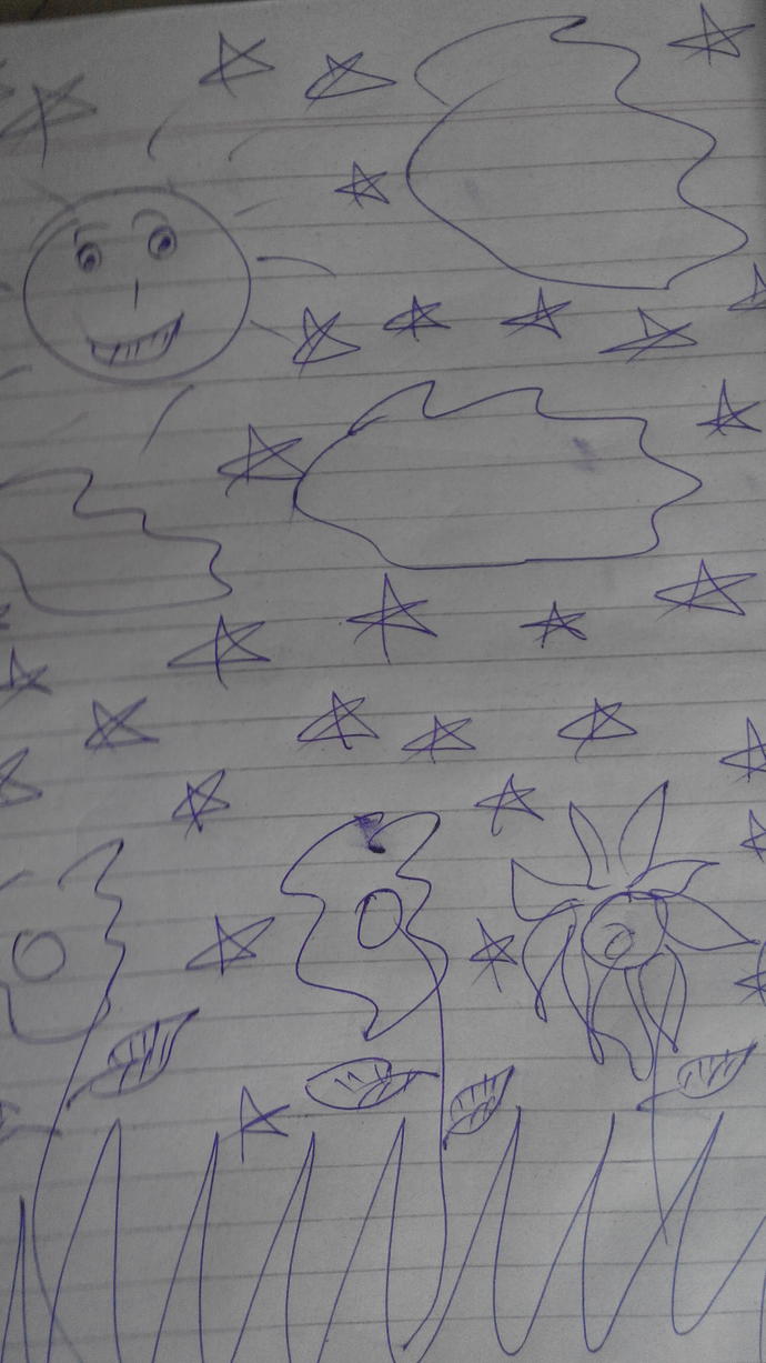 Do you think my 'drawing' is 'pretty'?