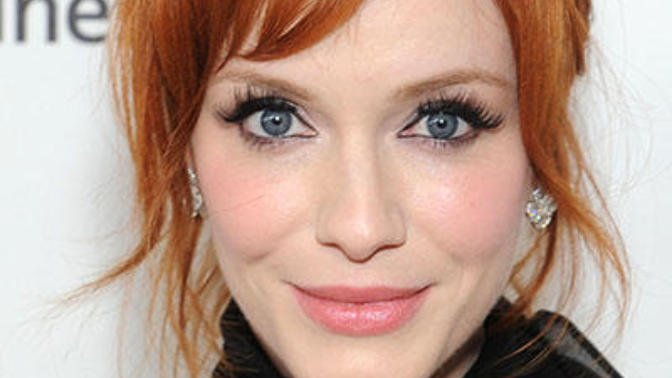 Christina Hendrick's skin tone? hair question?