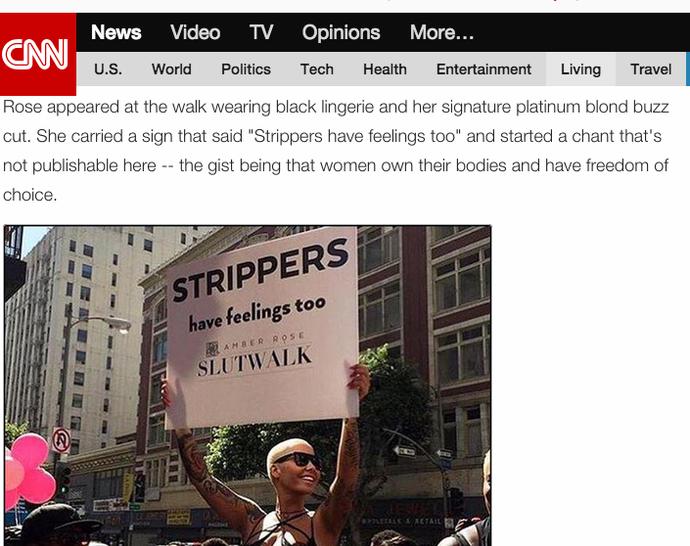 Will Amber Rose's "Slut Walk" movement take a positive impact on society?