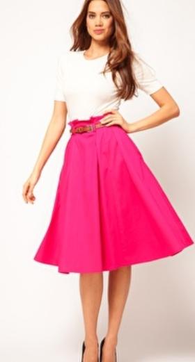 What kind of skirts look the best on girls?