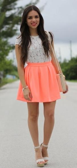 What kind of skirts look the best on girls?