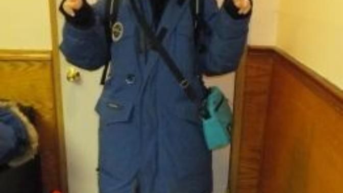 If I wear something like this, can you tell I'm going as an "Arctic explorer" for Halloween?