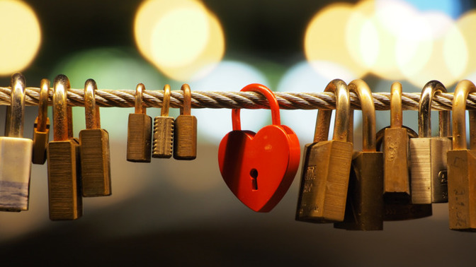 What does "locked up" in a relationship mean?