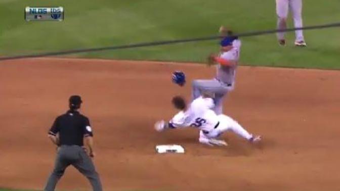 What are your thoughts on the Chase Utley slide and MLB decision?