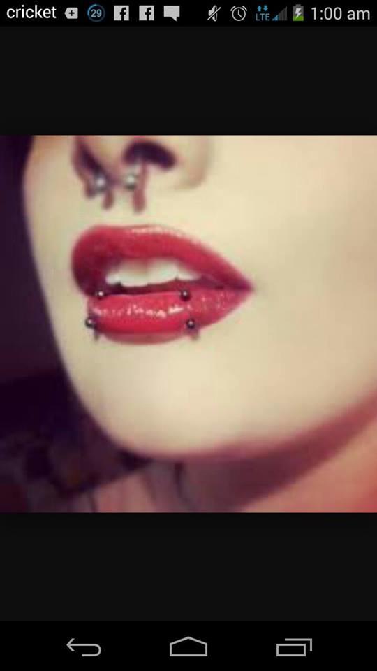What would look better on me, a septum or snake bite piercings?