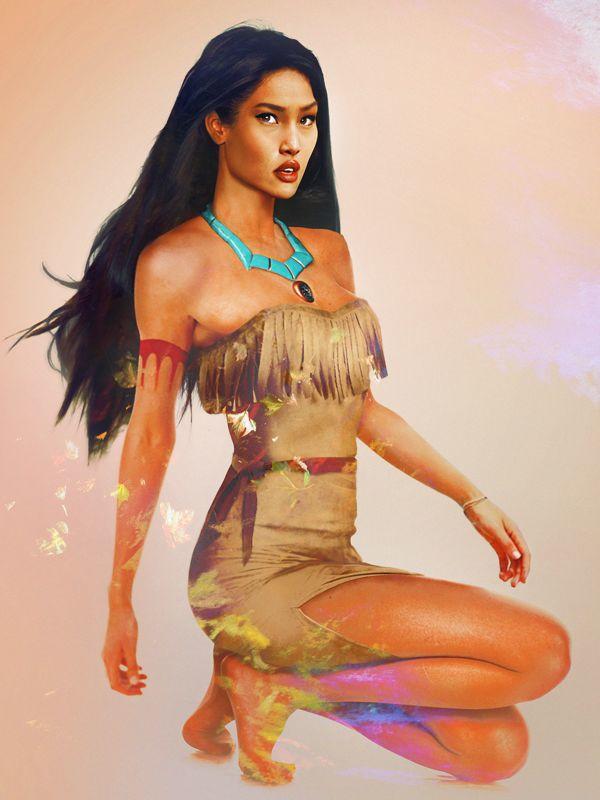 Which realistic Disney princess do you find the most beautiful?