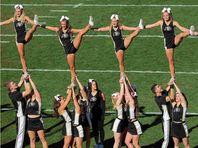 Are CHEERLEADERS a good healthy role model for young girls by showing dedication, confidence, self presentation and Athleticism?