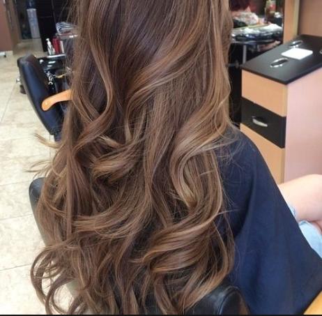 Guys: which hair color (brown or ombre, pics shown) do you think is the most attractive?