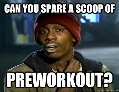 Do you believe pre-workout is like crack?