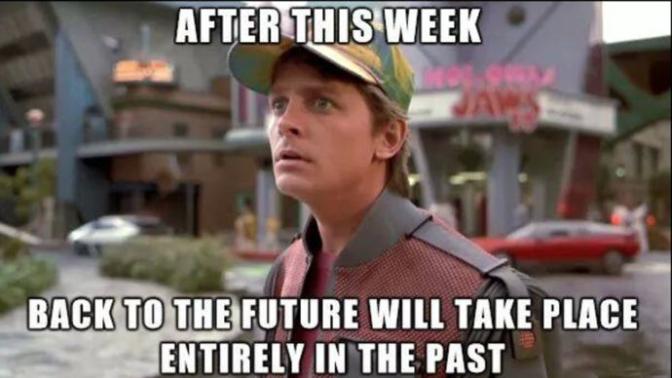 What is your favorite quote or scene from the Back To The Future series?