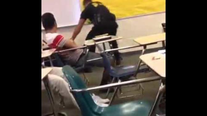 High School student gets REKT for not putting phone away, opinions?