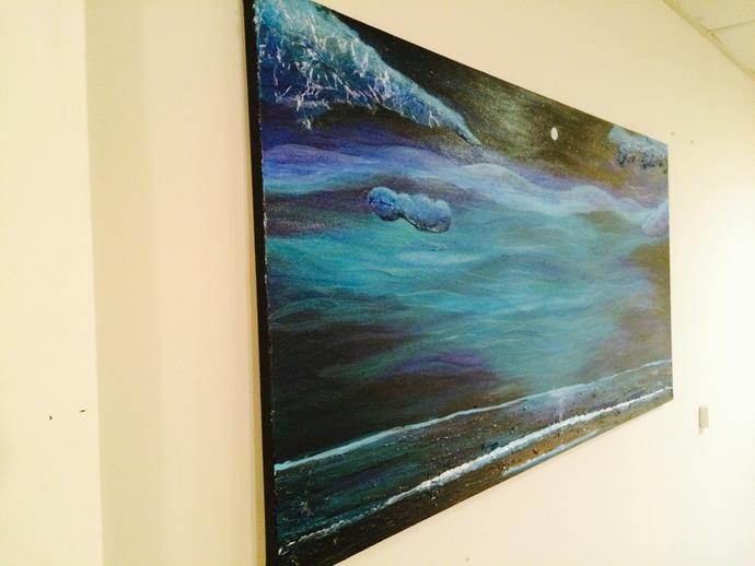Just finished a new painting. Thoughts ? Comments ?
