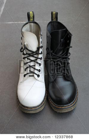 What do you think about mismatched shoes and what does it say about a person who wears them?