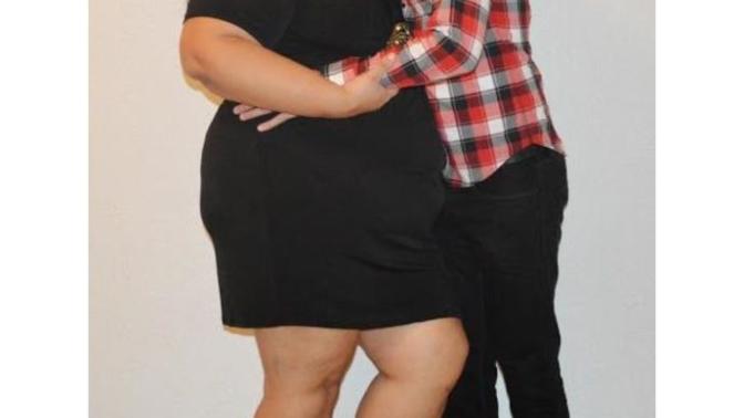 How often do you see plus size women with fit/skinny men?