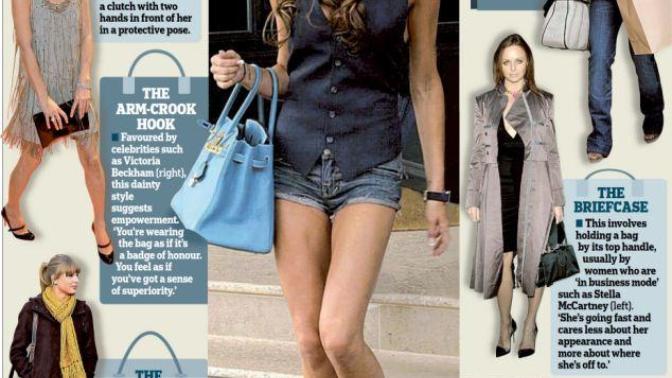 Why do women look stupid wearing purses?