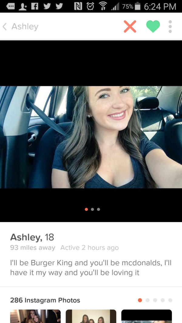 Your last batch of Tinder matches. Who do you pick?