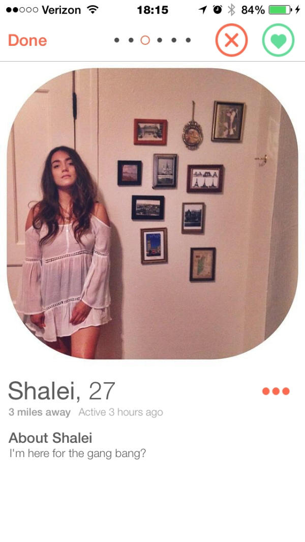Your last batch of Tinder matches. Who do you pick?